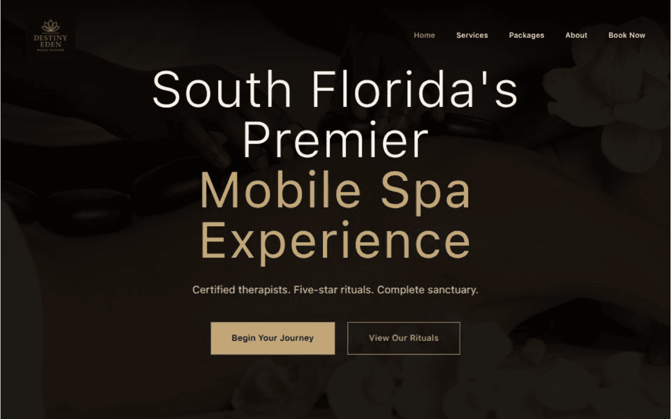 Destiny Eden Mobile Spa