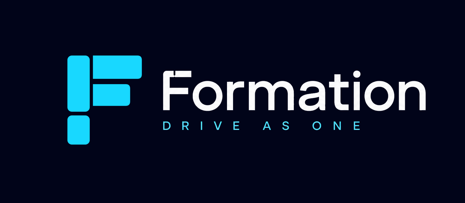 Formation logo and Drive As One tagline